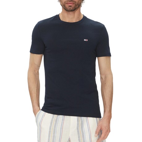 TOMMY JEANS DM0DM20687 - BEIGE NAVY - T SHIRT - Image 2