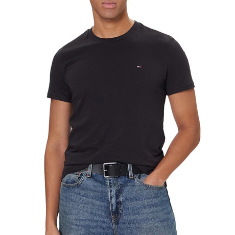 TOMMY JEANS DM0DM20687 - GREY BLACK - T SHIRT - Image 2