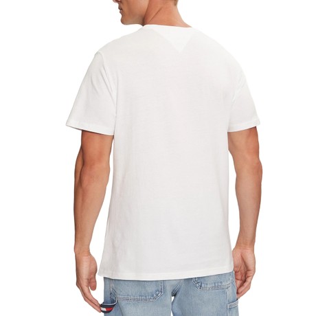 TOMMY JEANS DM0DM20740 - White - MARŠKINĖLIAI - Image 2