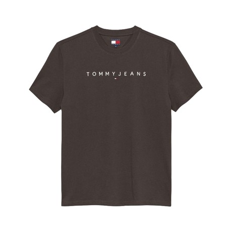 TOMMY JEANS DM0DM20744 - Black Walnut - T SHIRT - Image 3