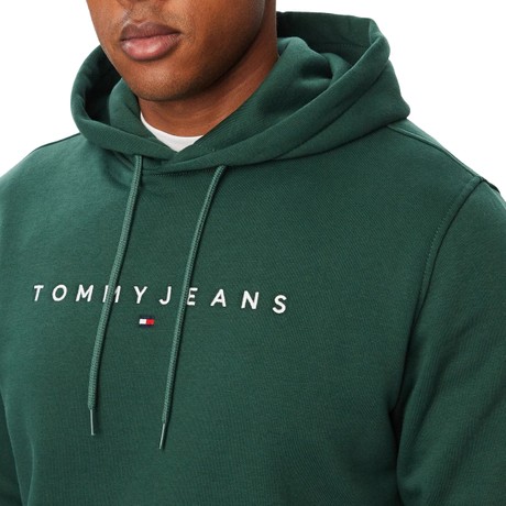 Bluze Tommy Jeans velvet green &mdash; poze 3