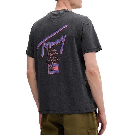 TOMMY JEANS DM0DM20768 - Black - T SHIRT - Image 2