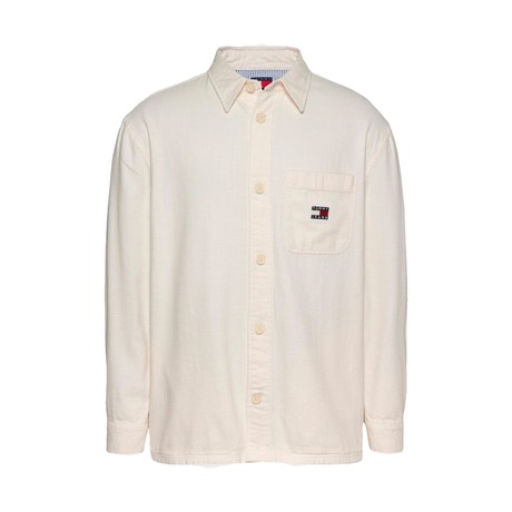 TOMMY JEANS DM0DM20874 - ANCIENT WHITE - MARŠKINĖLIAI