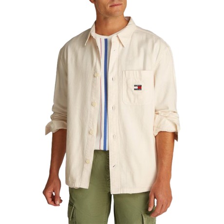 TOMMY JEANS DM0DM20874 - ANCIENT WHITE - MARŠKINĖLIAI - Image 2