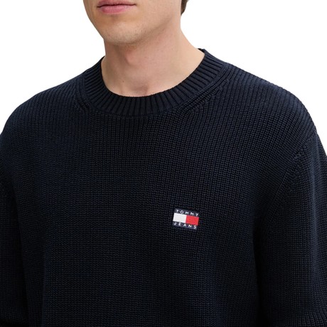 TOMMY JEANS DM0DM20923 - Dark Night Navy - JERSEYS - Image 3