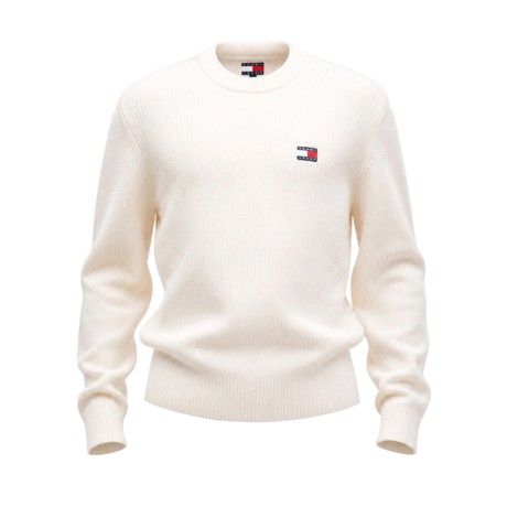TOMMY JEANS DM0DM20923 - Ancient White - JERSEYS - Image 3
