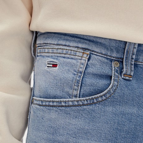 TOMMY JEANS DM0DM20962 - Denim Light - BERMUDE ȘI SHORTS - Image 3