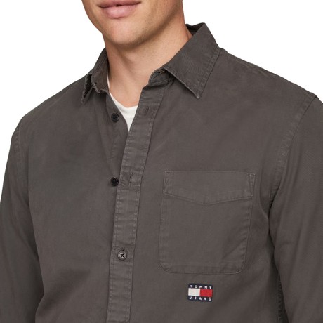 TOMMY JEANS DM0DM21107 - Washed Black - SHIRTS - Image 3