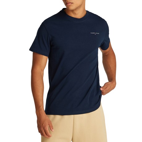 TOMMY JEANS DM0DM21188 - Dark Night Navy - TRICOU