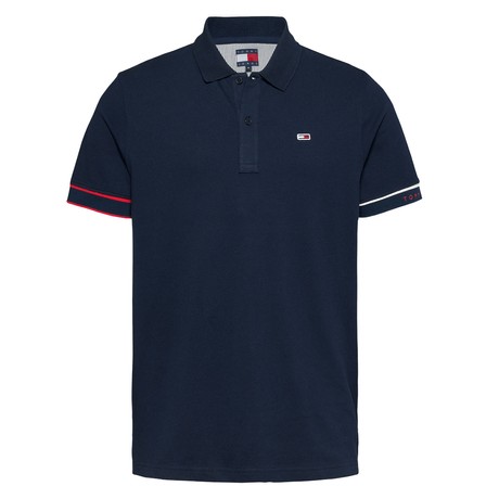 TOMMY JEANS DM0DM21306 - Dark Night Navy - TRICOURI POLO - Image 2