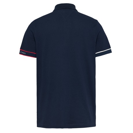 TOMMY JEANS DM0DM21306 - Dark Night Navy - TRICOURI POLO - Image 3