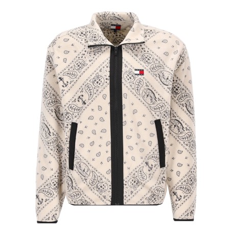 TOMMY JEANS DM0DM21347 - NEWSPRINT AOP (BLACK|IVORY) - MEGZTINIAI - Image 3