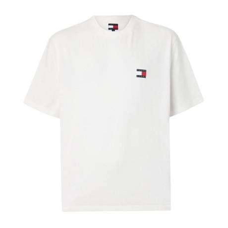 TOMMY JEANS DM0DM21785 - WHITE - T SHIRT - Image 3