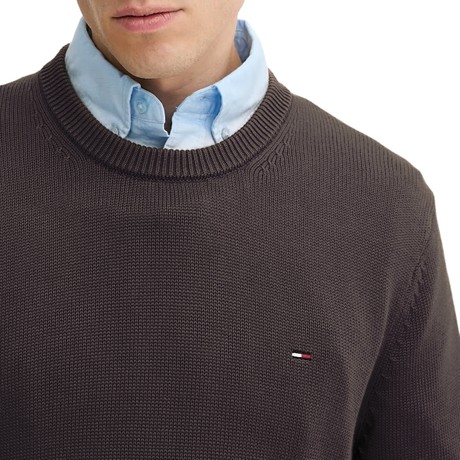 TOMMY JEANS DM0DM21787 - Black Walnut - MAGLIE - Image 3