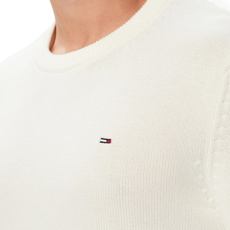 Pulls Tommy Jeans off white &mdash; photo 3