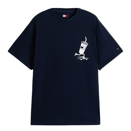 TOMMY JEANS DM0DM21830 - Dark Night Navy - ФУТБОЛКА - Image 3