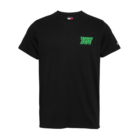 TOMMY JEANS DM0DM21863 - BLACK - T SHIRT - Image 3