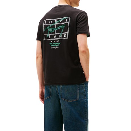 TOMMY JEANS DM0DM22319 - Black - T SHIRT - Image 2