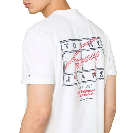 TOMMY JEANS DM0DM22319 - Ecru - T SHIRT - Image 2