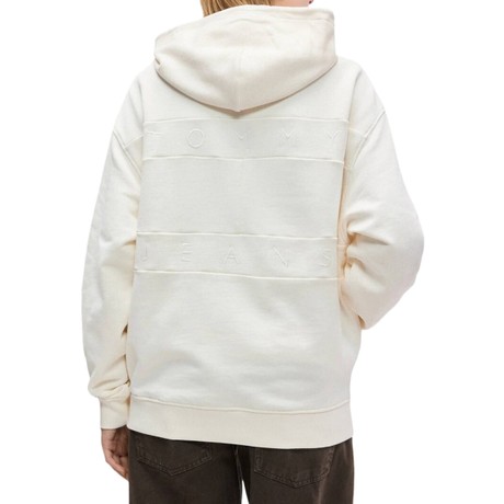 TOMMY JEANS DM0DM22383 - Ancient White - SWEATSHIRTS - Image 2