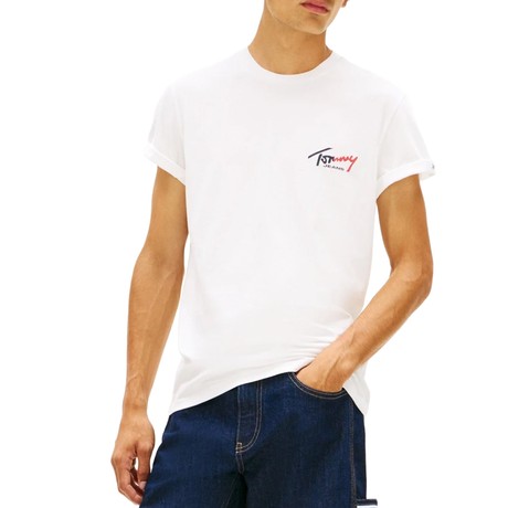 TOMMY JEANS DM0DM22538 - Ecru - TRICOU
