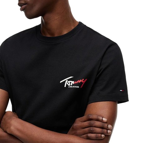 TOMMY JEANS DM0DM22538 - Black - ФУТБОЛКА - Image 3