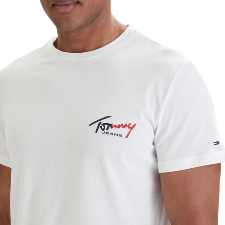 TOMMY JEANS DM0DM22538 - Ecru - ФУТБОЛКА - Image 3