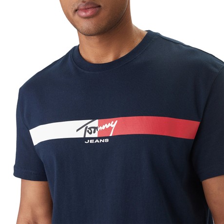TOMMY JEANS DM0DM22539 - Dark Night Navy - ФУТБОЛКА - Image 3