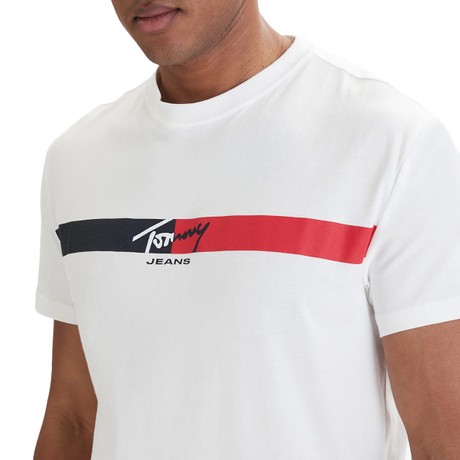 TOMMY JEANS DM0DM22539 - Ecru - ФУТБОЛКА - Image 3
