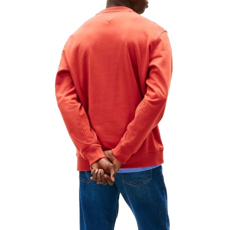 Sweatshirts Tommy Jeans terracotta red &mdash; pictures 2