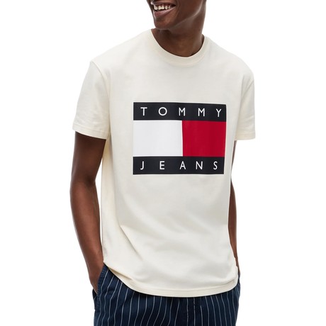 TOMMY JEANS DM0DM22645 - Calico - T SHIRT