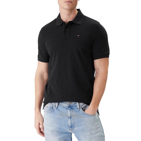 TOMMY JEANS DM0DM22711 - Black - POLO SHIRTS