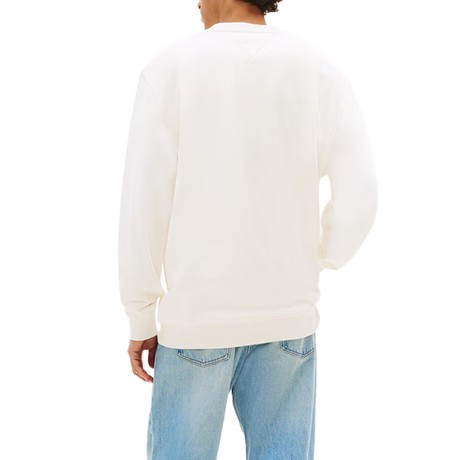 TOMMY JEANS DM0DM23019 - Ecru - SWEATSHIRTS - Image 2