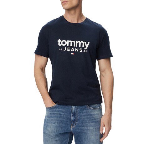 TOMMY JEANS DM0DM23376 - Dark Night Navy - PÓLÓ