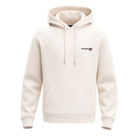 TOMMY JEANS DM0DM23393 - Ancient White - SWEATSHIRTS - Image 3