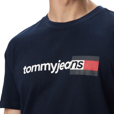 TOMMY JEANS DM0DM23406 - Dark Night Navy - T SHIRT - Image 3