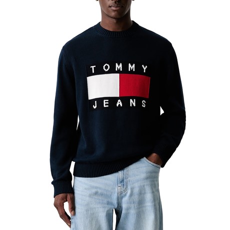 TOMMY JEANS DM0DM23413 - Dark Night Navy - JERSEYS