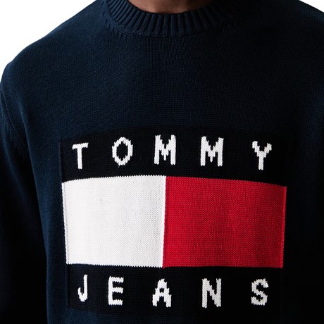 TOMMY JEANS DM0DM23413 - Dark Night Navy - JERSEYS - Image 3