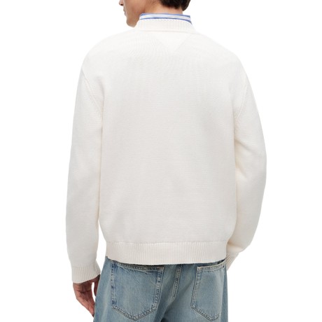 TOMMY JEANS DM0DM23413 - Ancient White - JERSEYS - Image 2