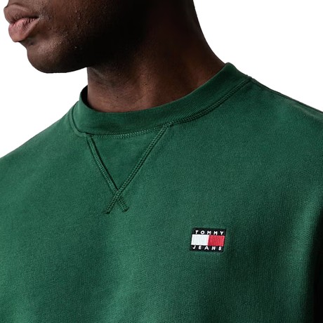 Megztiniai Tommy Jeans velvet green &mdash; fot 3