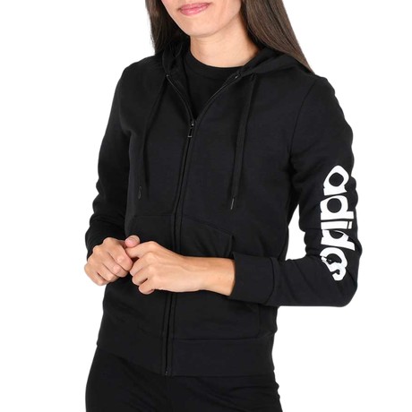 Mikiny Adidas black/white &mdash; fot 3