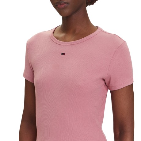 TOMMY JEANS DW0DW17383 - PINK - T SHIRT - Image 3