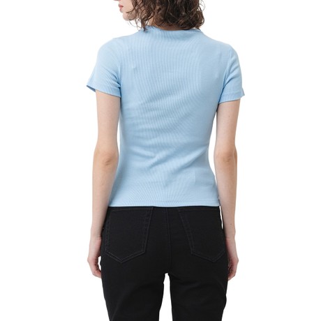 TOMMY JEANS DW0DW17881 - Light Powdery Blue Tonal - T SHIRT - Image 2