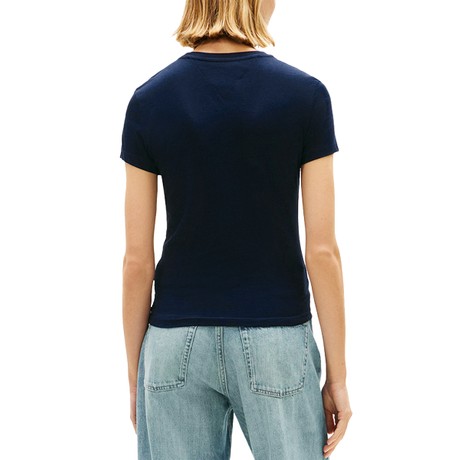 TOMMY JEANS DW0DW18398 - Dark Night Navy 1 - TRICOU - Image 2