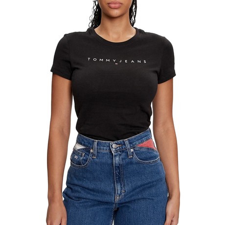 TOMMY JEANS DW0DW18398 - Black 1 - TRICOU