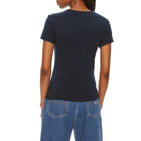 TOMMY JEANS DW0DW18398 - BLUE - T SHIRT - Image 2