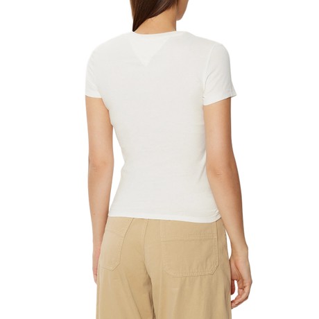 TOMMY JEANS DW0DW18398 - WHITE - T SHIRT - Image 2