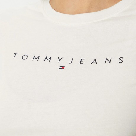 TOMMY JEANS DW0DW18398 - WHITE - T SHIRT - Image 3