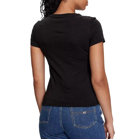 TOMMY JEANS DW0DW18398 - Black 1 - T-SHIRT - Image 2