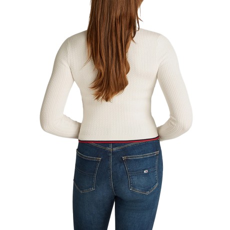 TOMMY JEANS DW0DW19337 - Ancient White - TOPWEAR - Image 2